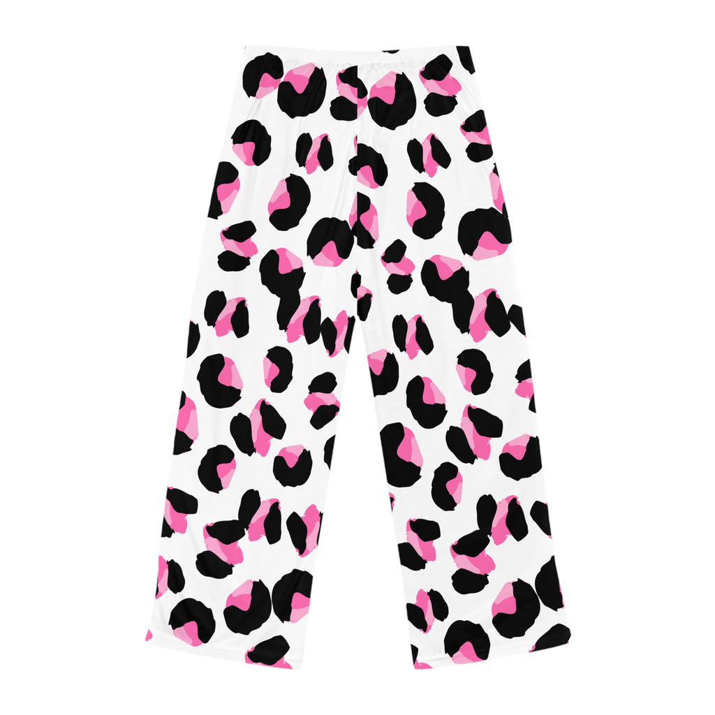 Stylish Women's Pajama Pants, Cozy Sleepwear, Leopard Print Lounge Pants, Fashionable Nightwear, Cute Gift for Her