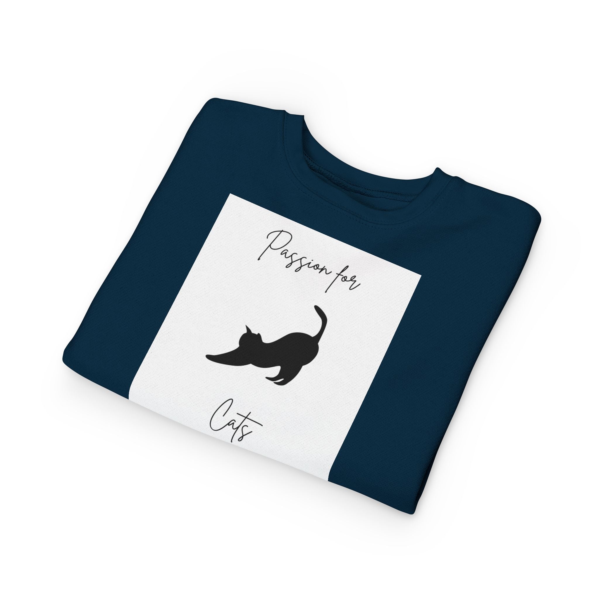 Toddler Cat Lover Sweatshirt, Perfect Gift for Cat Moms, Cute Childrenswear, Pet-Themed Apparel, Cozy Everyday Wear, Animal Lover Clothing
