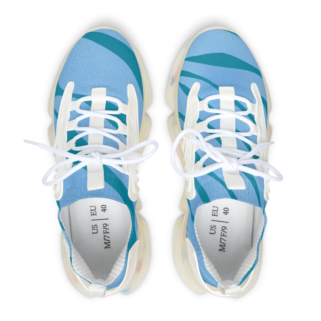 Women's Sporty Mesh Sneakers - Comfortable, Breathable, Trendy Footwear for Active Lifestyles, Gym, Casual Wear, Fashion Forward