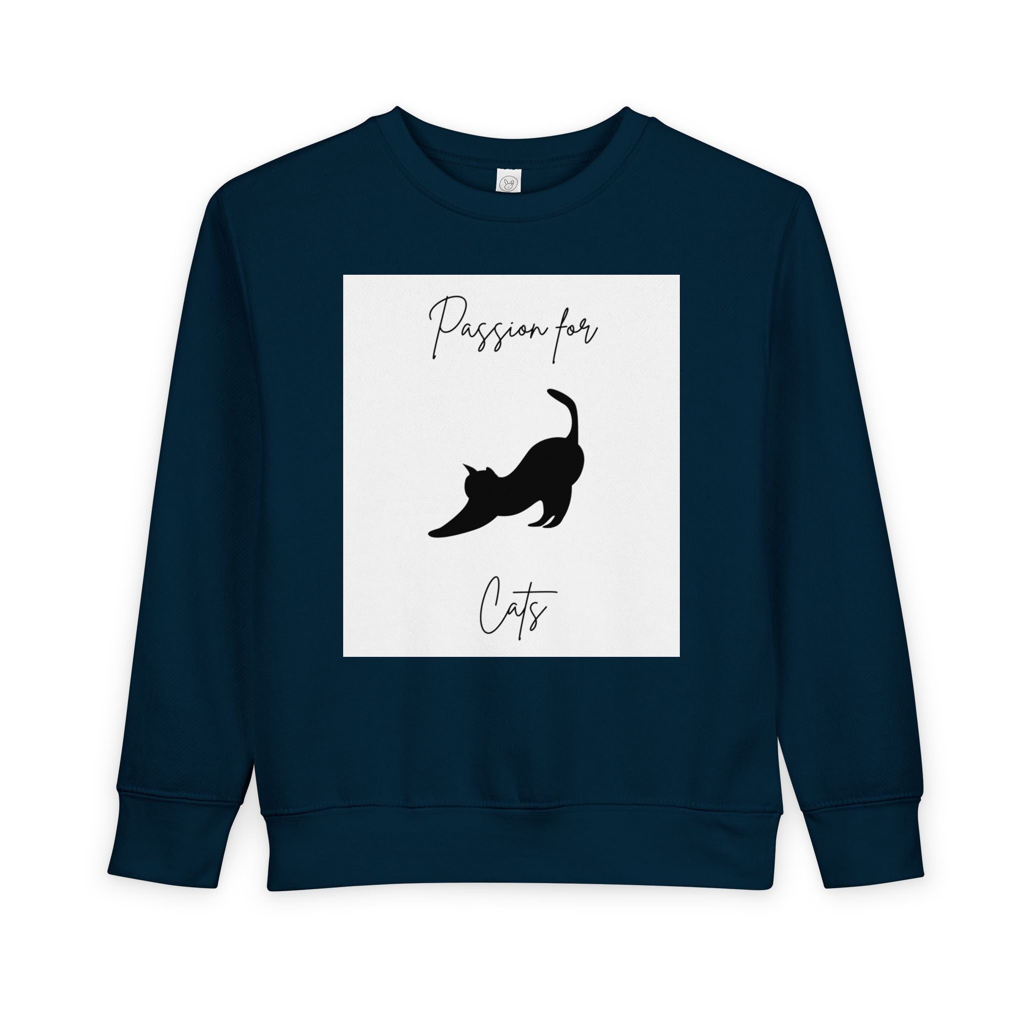 Toddler Cat Lover Sweatshirt, Perfect Gift for Cat Moms, Cute Childrenswear, Pet-Themed Apparel, Cozy Everyday Wear, Animal Lover Clothing