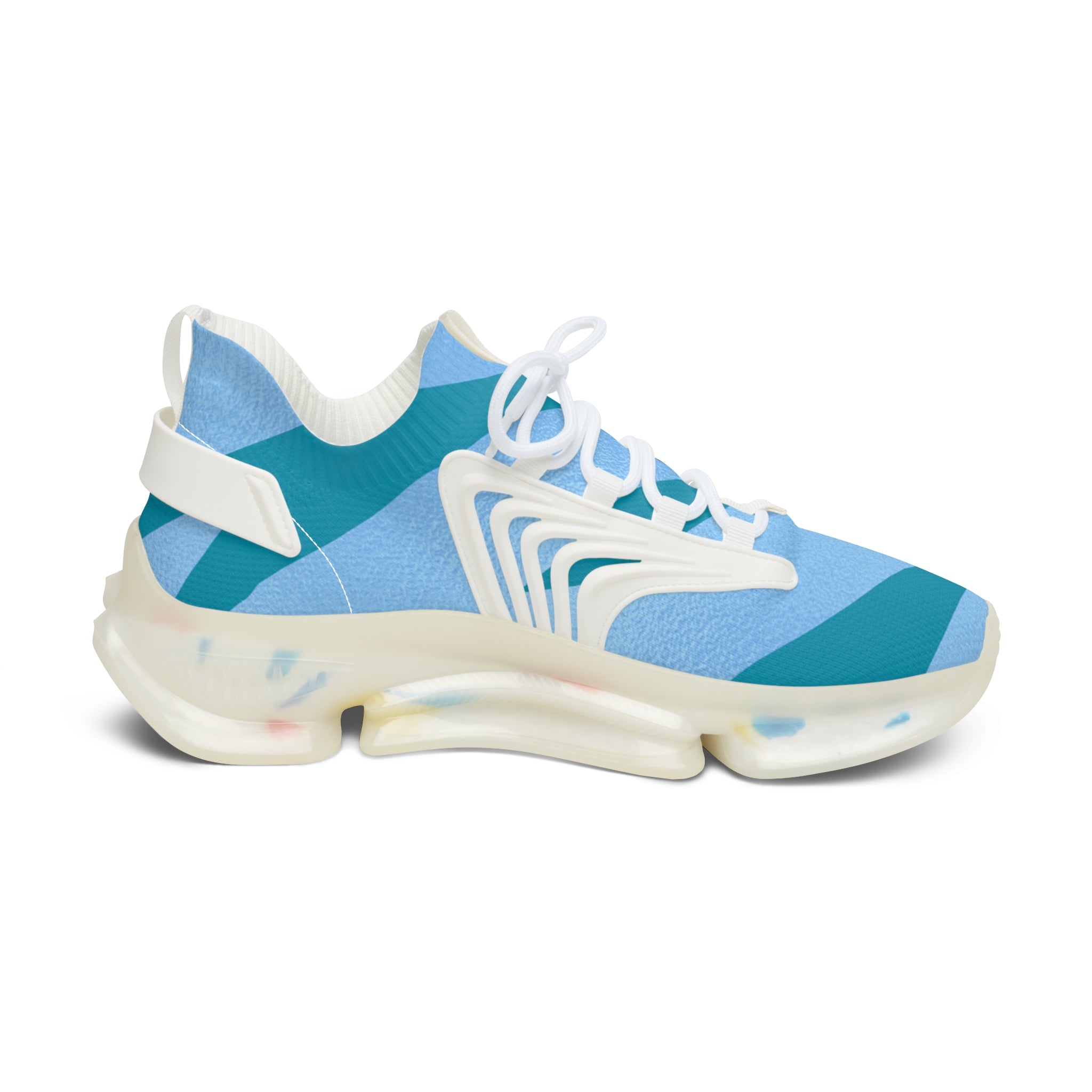 Women's Sporty Mesh Sneakers - Comfortable, Breathable, Trendy Footwear for Active Lifestyles, Gym, Casual Wear, Fashion Forward