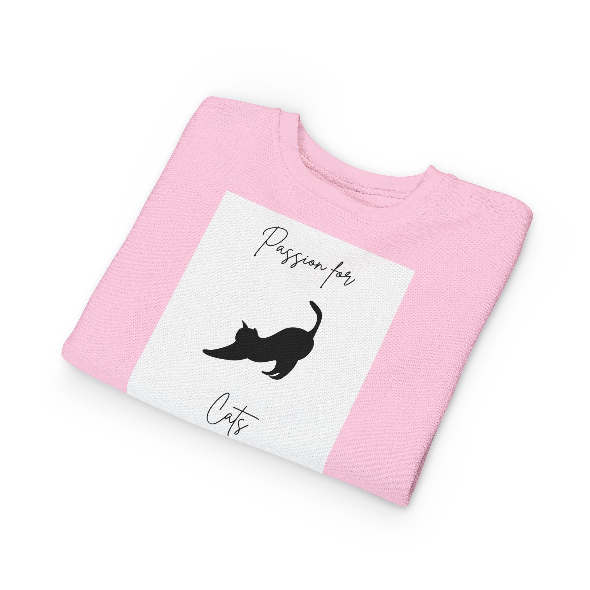 Toddler Cat Lover Sweatshirt, Perfect Gift for Cat Moms, Cute Childrenswear, Pet-Themed Apparel, Cozy Everyday Wear, Animal Lover Clothing